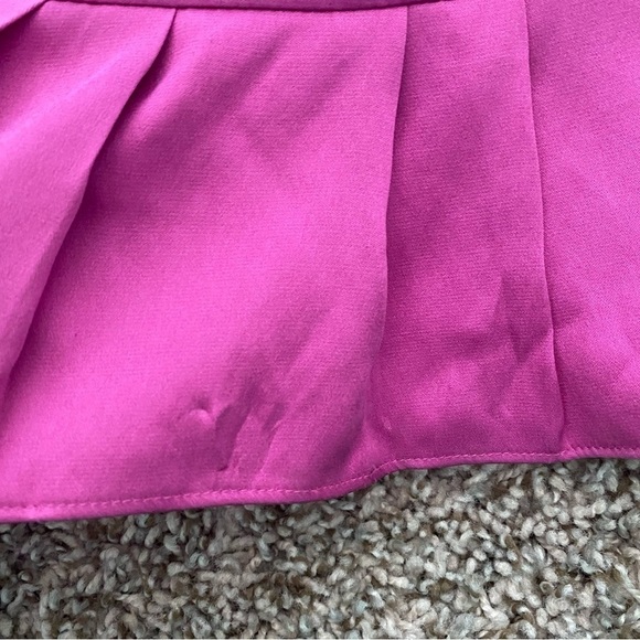 Nicole Miller Collection Silk Dress Pink Fuchsia Size 2 Formal Prom Dance Party - Picture 14 of 15